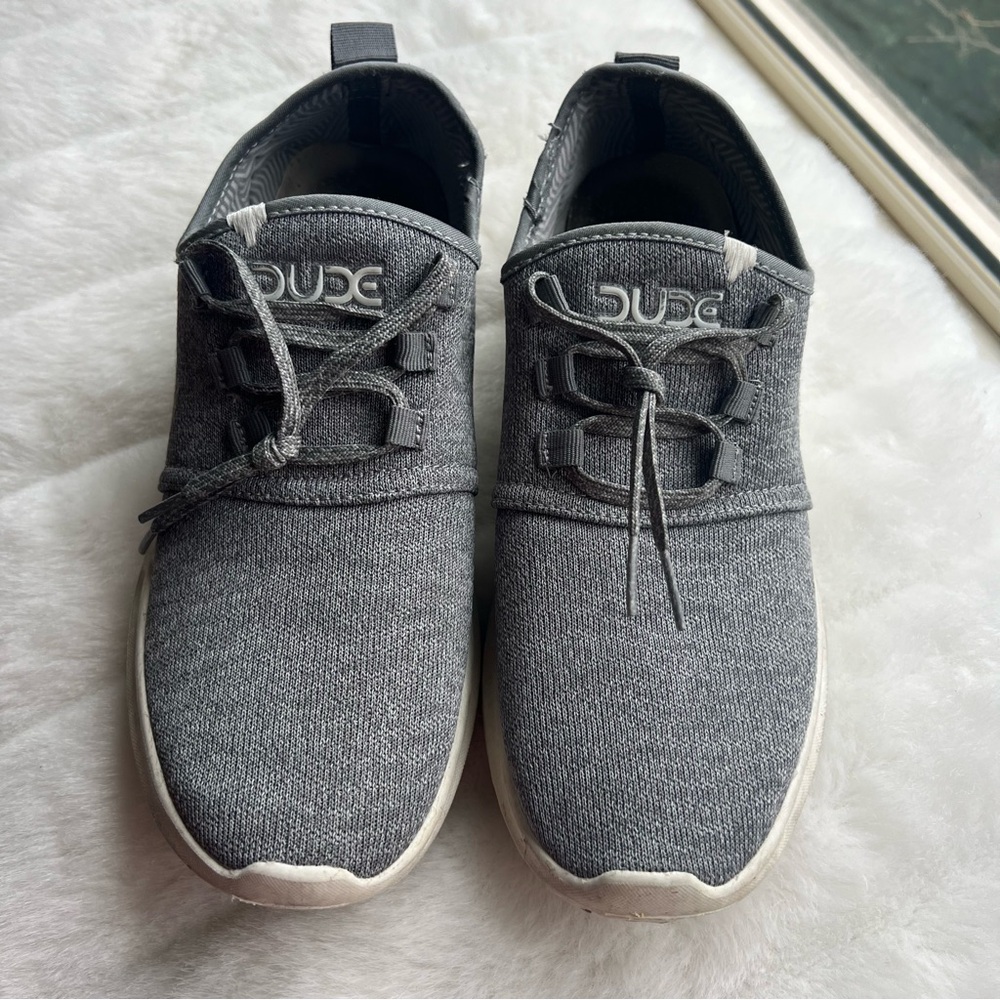 Hey Dude Mens Relay Sox shoes grey Size 9 Men’s